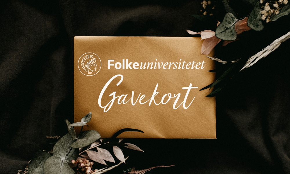 Gavekort på valgfrit beløb